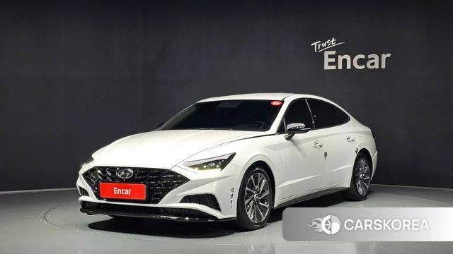 Hyundai Sonata (DN8) 2021 Белый из Кореи