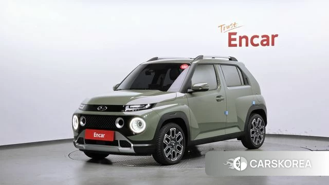 Hyundai Casper 2022 Светло-зеленый из Кореи