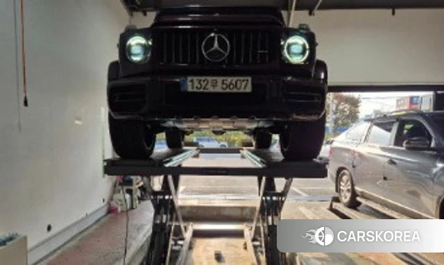 Mercedes-Benz G-Class W463b 2021 Красный из Кореи