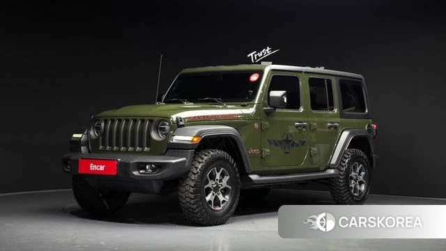 Jeep Wrangler (JL) 2020 Зеленый из Кореи