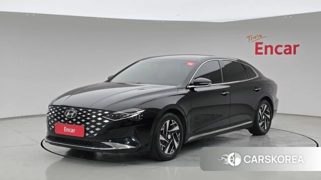 Hyundai The New Grandeur IG Hybrid 2022 Черный из Кореи