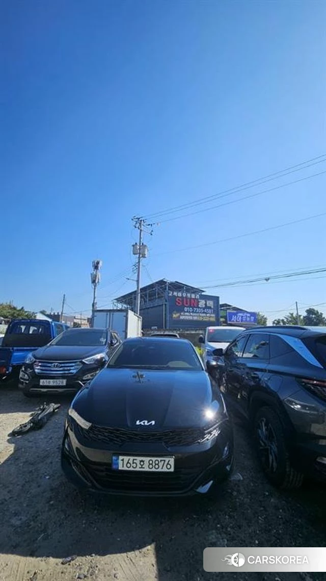 Kia K5 3rd generation 2021 Черный из Кореи
