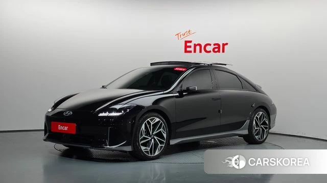 Hyundai Ionic 6 2022 Черный из Кореи