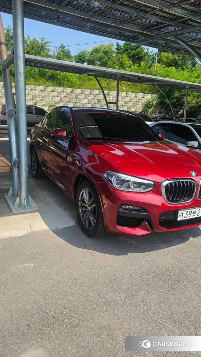 BMW X4 (G02) 2020 Фиолетовый из Кореи