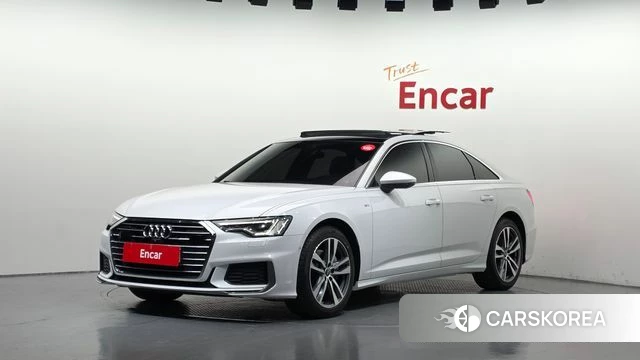 Audi A6 (C8) 2022 Белый из Кореи