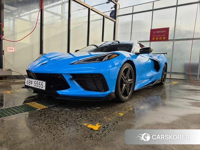 Chevrolet Corvette 2024 Синий из Кореи