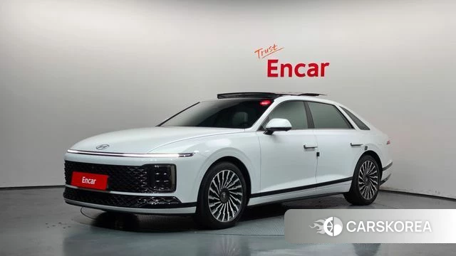 Hyundai Grandeur Hybrid (GN7) 2023 Белый из Кореи