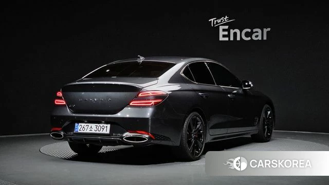 Genesis The New G70 2021 Серый из Кореи