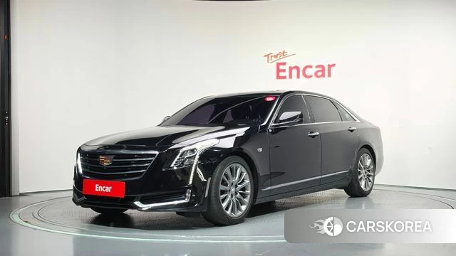 Cadillac CT6 2018 Черный из Кореи