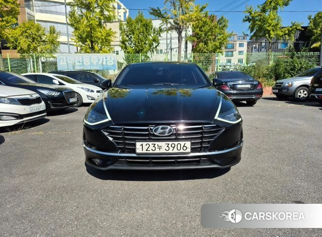 Hyundai Sonata (DN8) 2019 Черный из Кореи