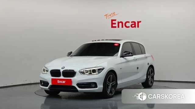 BMW 1 Series (F20) 2018 Белый из Кореи