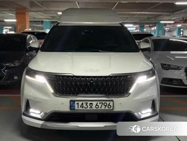 Kia Carnival 4th generation 2021 Белый из Кореи