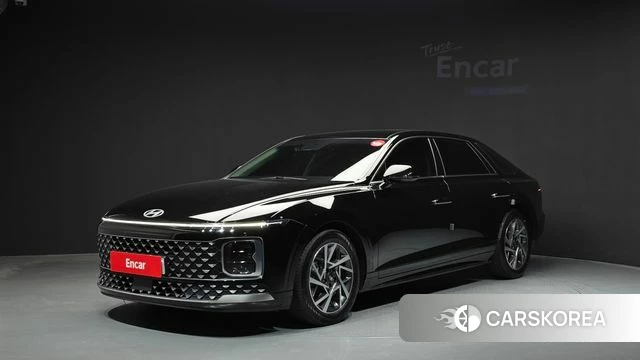 Hyundai Grandeur (GN7) 2023 Черный из Кореи