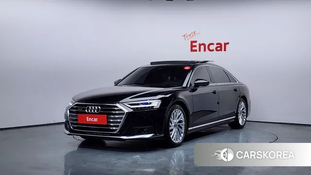 Audi A8 (D5) 2021 Черный из Кореи