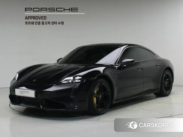 Porsche Taycan 2025 Черный из Кореи