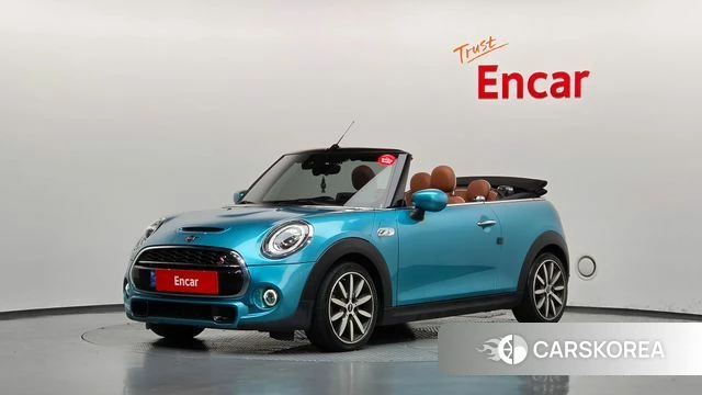 Mini Cooper S Convertible 2020 Небесно-голубой из Кореи