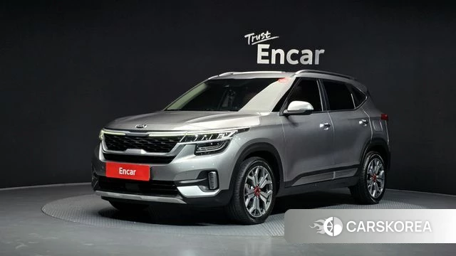 Kia Seltos 2020 Серебристо-серый из Кореи
