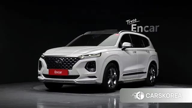 Hyundai Santa Fe TM 2019 Белый из Кореи