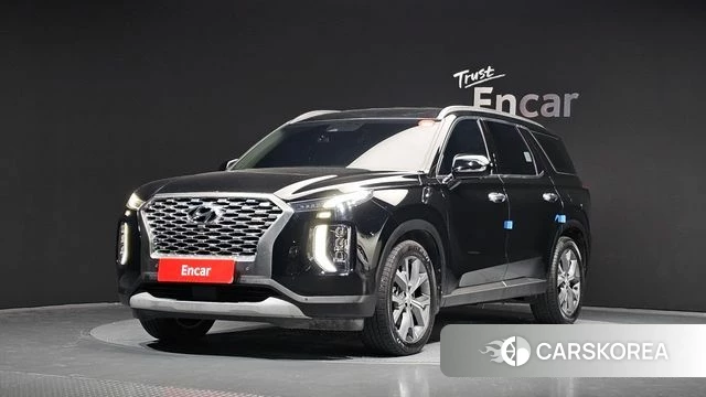 Hyundai Palisade 2022 Черный из Кореи