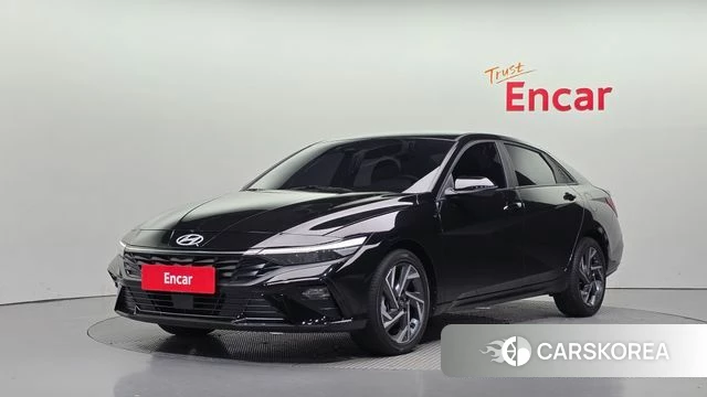 Hyundai The New Avante (CN7) 2024 Черный из Кореи