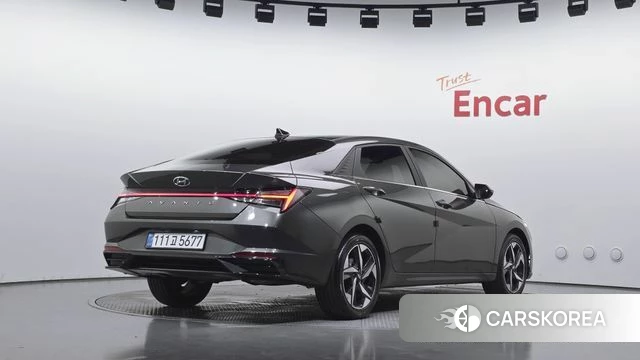 Hyundai Avante (CN7) 2020 Серый из Кореи