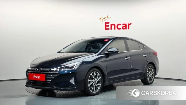 Hyundai The New Avante AD 2019 Синий из Кореи