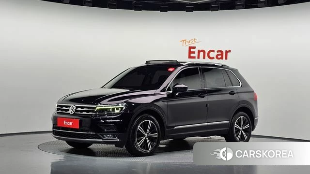 Volkswagen Tiguan second Generation 2020 Черный из Кореи