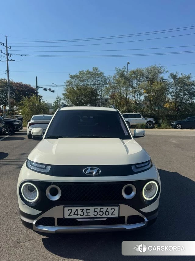 Hyundai Casper 2022 Белый из Кореи