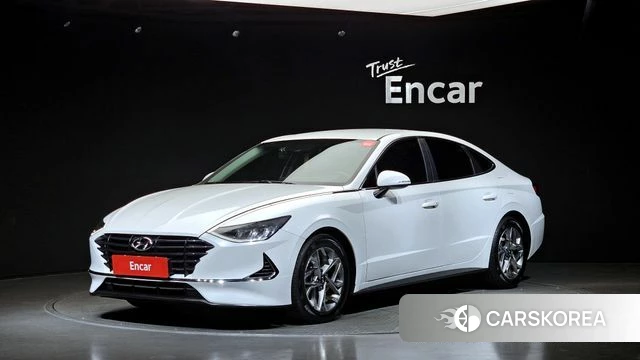 Hyundai Sonata (DN8) 2020 Белый из Кореи
