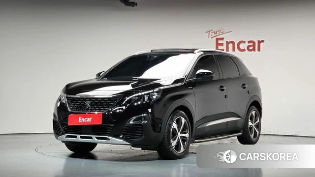 Peugeot 3008 second generation 2020 Черный из Кореи