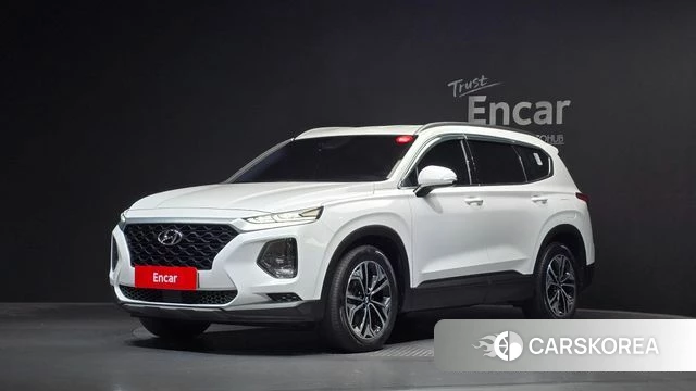 Hyundai Santa Fe TM 2018 Белый из Кореи