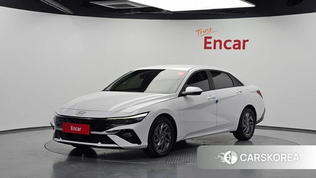 Hyundai The New Avante (CN7) 2023 Белый из Кореи