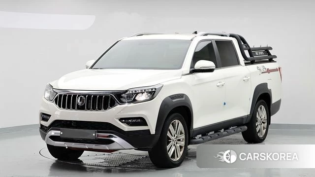Ssangyong Rexton Sports Cannes 2021 Жемчужный цвет из Кореи