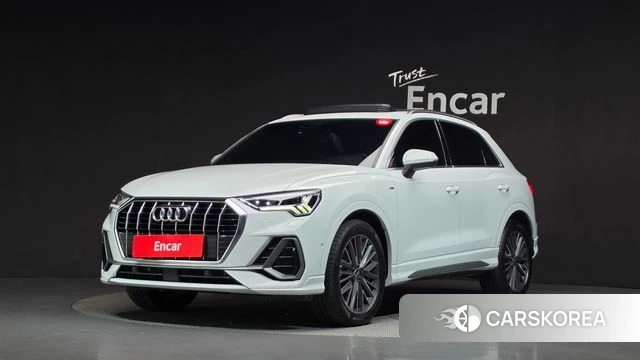 Audi Q3 (F3) 2023 Белый из Кореи