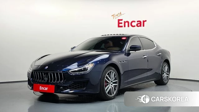 Maserati Ghibli 2019 Синий из Кореи