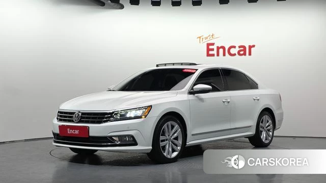 Volkswagen The New Passat 2018 Белый из Кореи