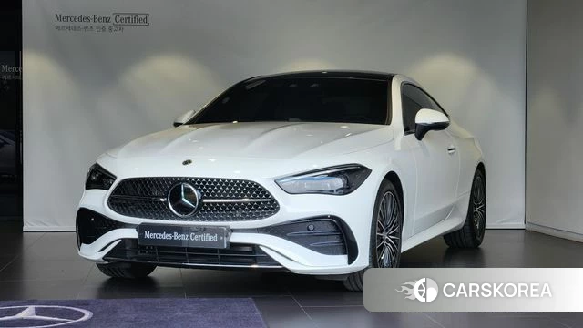Mercedes-Benz CLE-Class C236 2025 Белый из Кореи