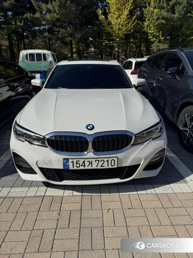 BMW 3 Series (G20) 2022 Белый из Кореи