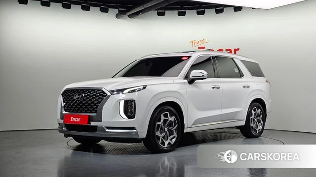 Hyundai Palisade 2021 Белый из Кореи
