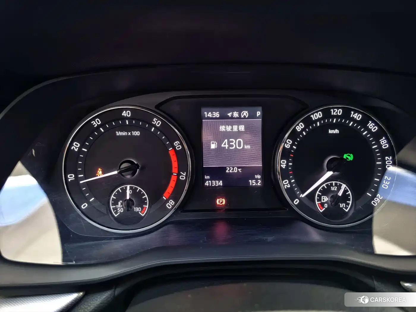 Skoda Octavia 2022 Белый из Китая