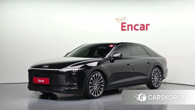 Hyundai Grandeur (GN7) 2023 Черный из Кореи