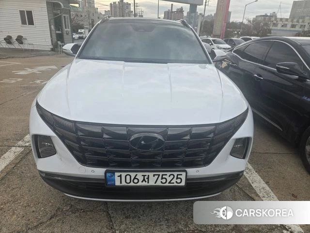 Hyundai Tucson (NX4) 2021 Белый из Кореи