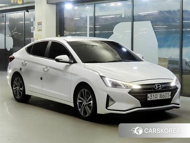 Hyundai The New Avante AD 2018 Белый из Кореи
