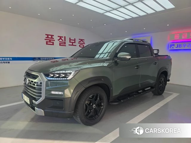 Ssangyong The New Rexton Sport 2023 Цвет тростника из Кореи