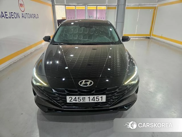Hyundai Avante (CN7) 2022 Черный из Кореи