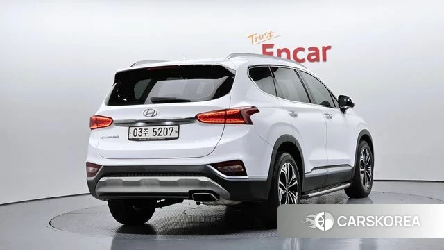 Hyundai Santa Fe TM 2019 Белый из Кореи