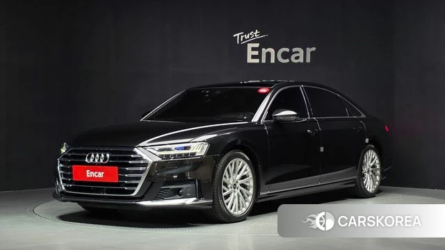 Audi A8 (D5) 2021 Черный из Кореи