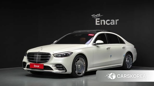 Mercedes-Benz S-Class W223 2022 Белый из Кореи