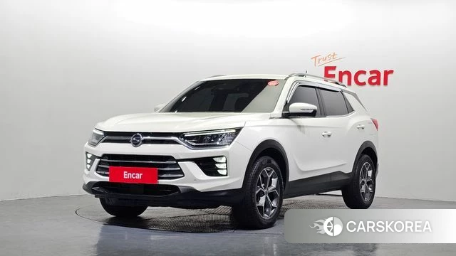 Ssangyong Beautiful Korando 2022 Белый из Кореи