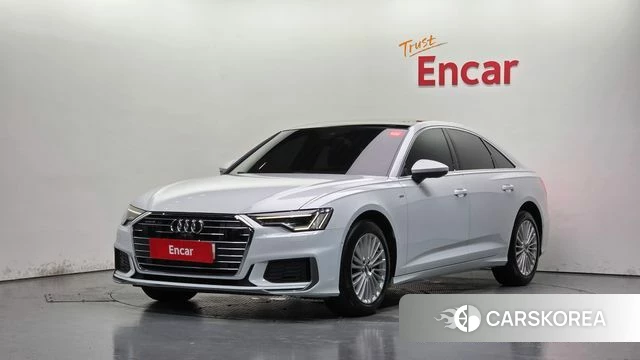 Audi A6 (C8) 2020 Белый из Кореи